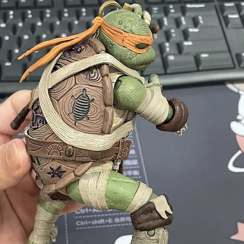 Jual Neca TMNT turtle ninja the Mummy recast figure kura kura ninja ...