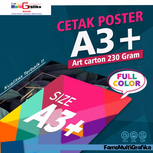 Jual Cetak Art Carton - Cetak Art Paper A3+ | Shopee Indonesia