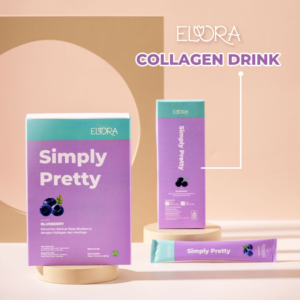 Jual Elora Collagen Beauty Drink Minuman Kolagen Elora isi 2 Box (24