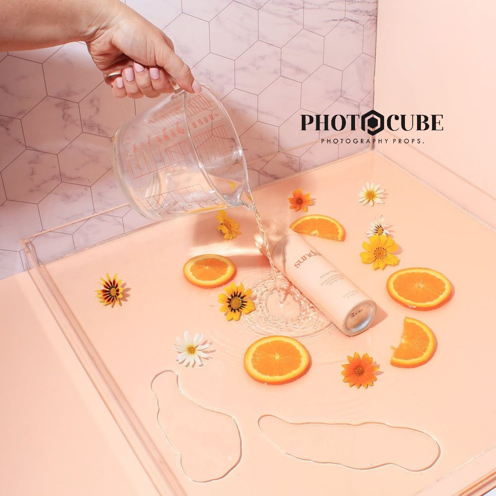 Jual ACRYLIC TRAY Wadah Air Akrilik Properti Foto Produk Photocube