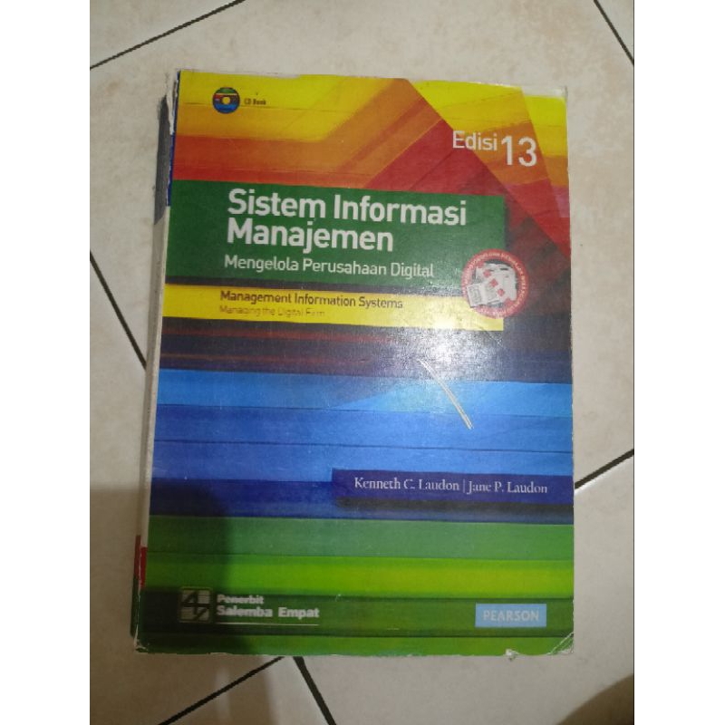 Jual Buku Sistem Informasi Manajemen Mengelola Perusahaan Digital Edisi 13 Terjemahan Oleh