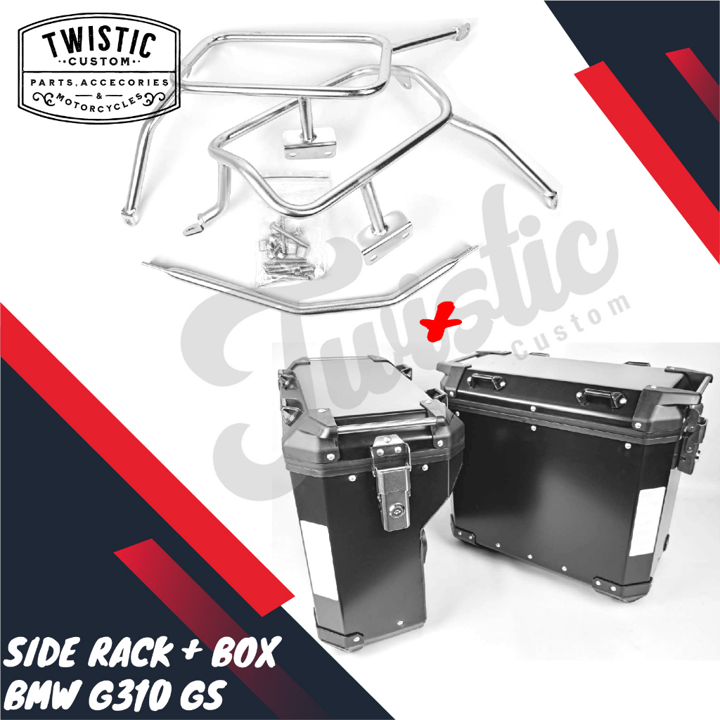 Jual Side Box Tas Samping Pannier Rack Bracket Motor BMW G310GS G 310 ...
