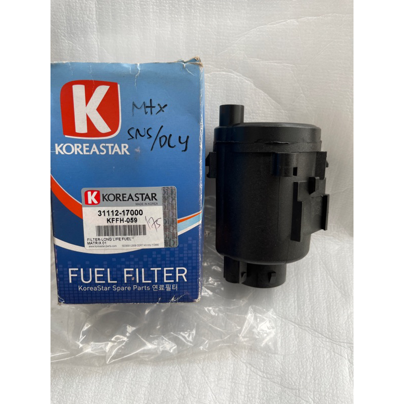 Jual Filter Bensin Fuel Filter Hyundai Matrix Made in Korea Shopee