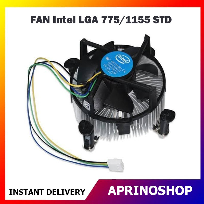 Jual FAN Processor Intel LGA 775 1155 STD Heatsink Kipas Pendingin Prosesor Shopee Indonesia