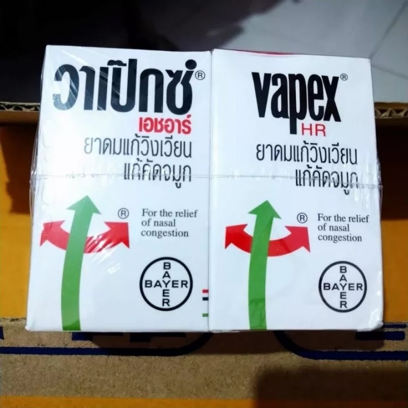 Jual vapex minyak angin asli thailand 14ml / vapex inhalant | Shopee ...