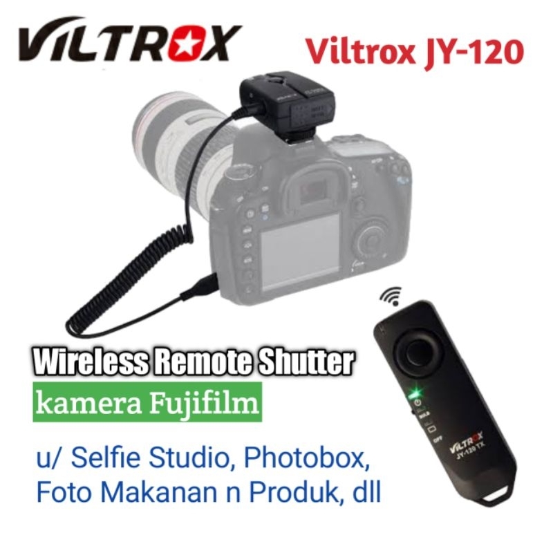 Jual Viltrox JY120 Wireless Remote Fujifilm Shutter Photobox Selfie