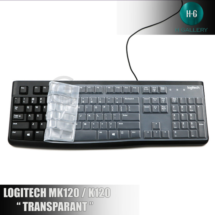 Jual LOGITECH MK120 / K120 KEYBOARD PROTECTOR / KEYBOARD COVER