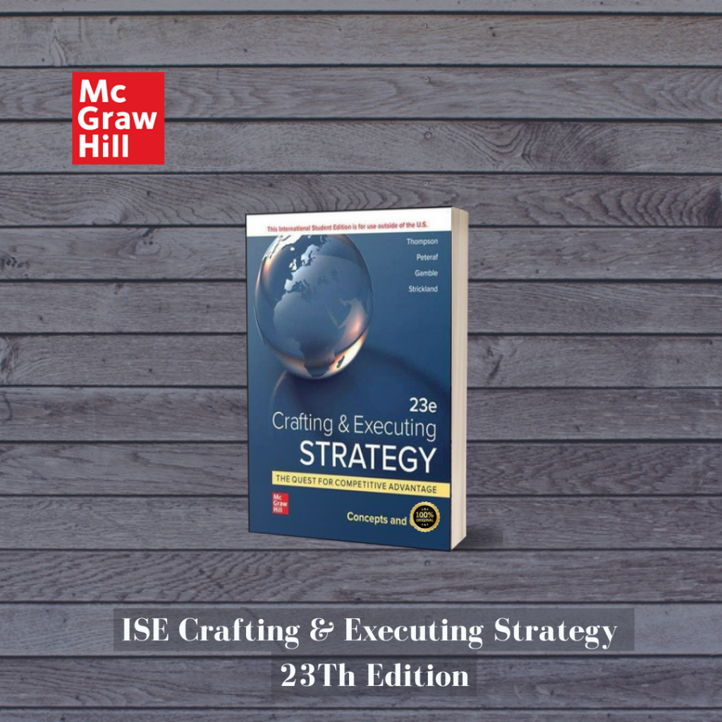 Jual Mcgrawhill Ise Crafting And Executing Strategy 23th Edition