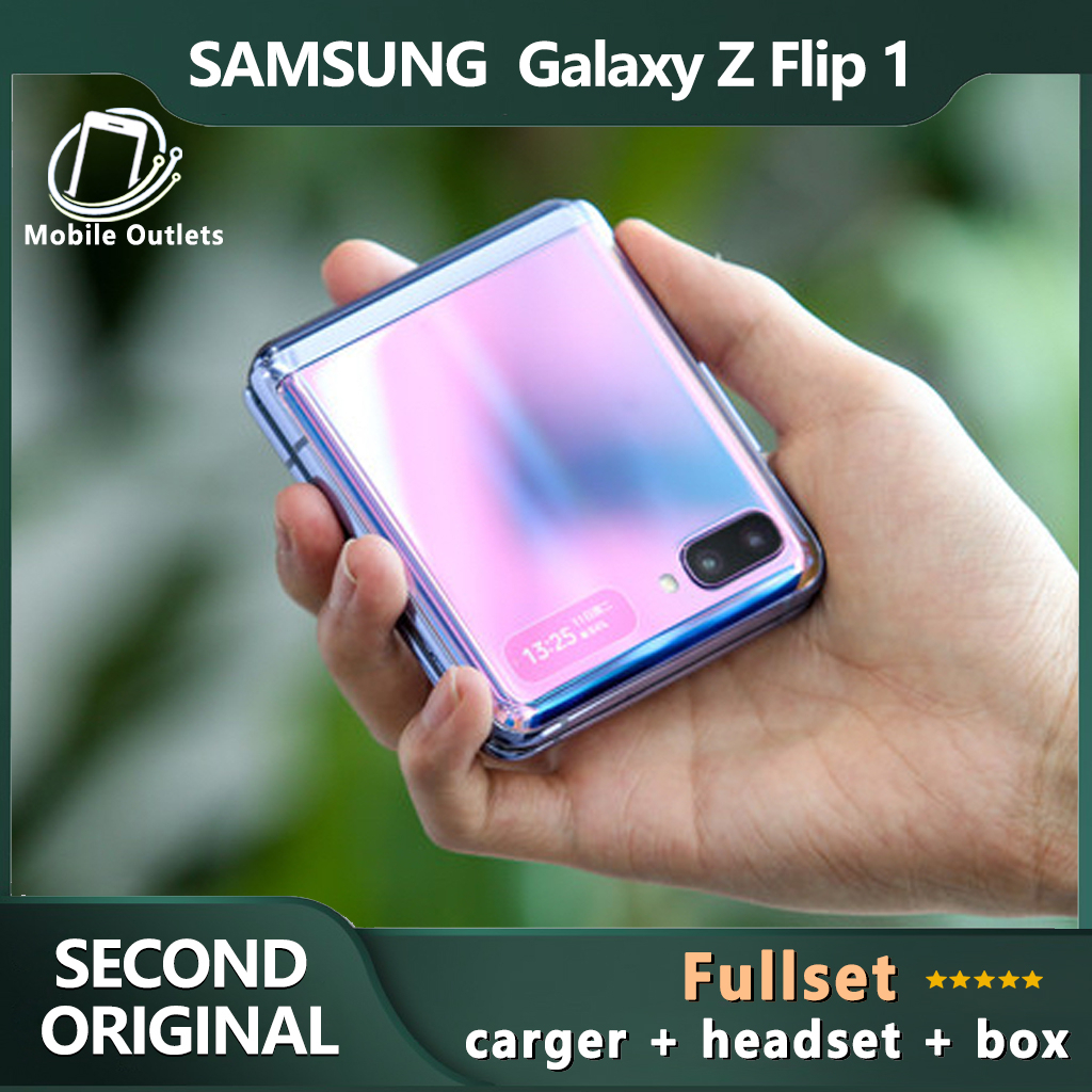 Jual Samsung Galaxy Z Flip1 4G 256GB SECOND Original 100% Mulus Fullset ...