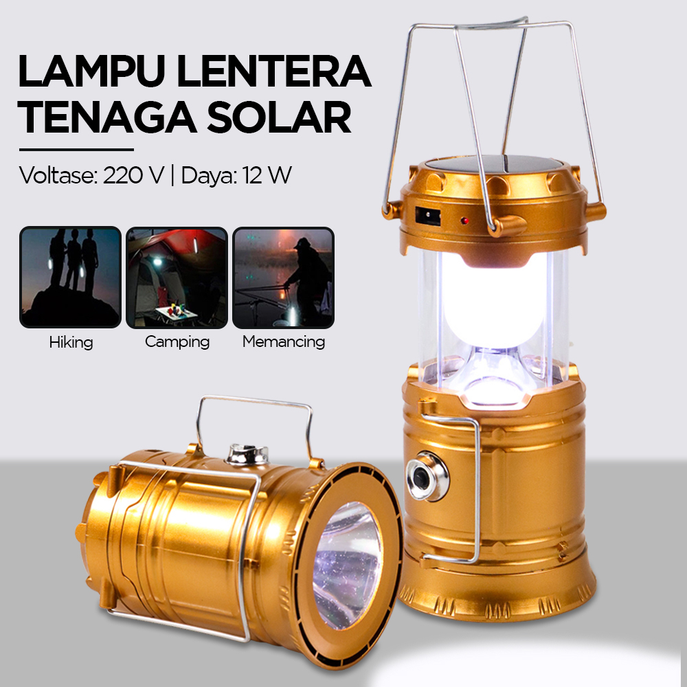 Jual Small Camping Lantern Van Star V-555 Bergaransi Lampu Solar Cell 10W -  Jakarta Utara - Tansuju