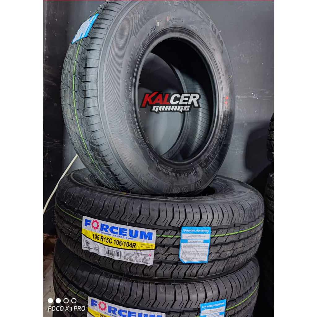 Jual Ban mobil muatan R15 ukuran 195 R15 LT (195/70 R15) forceum digon ...