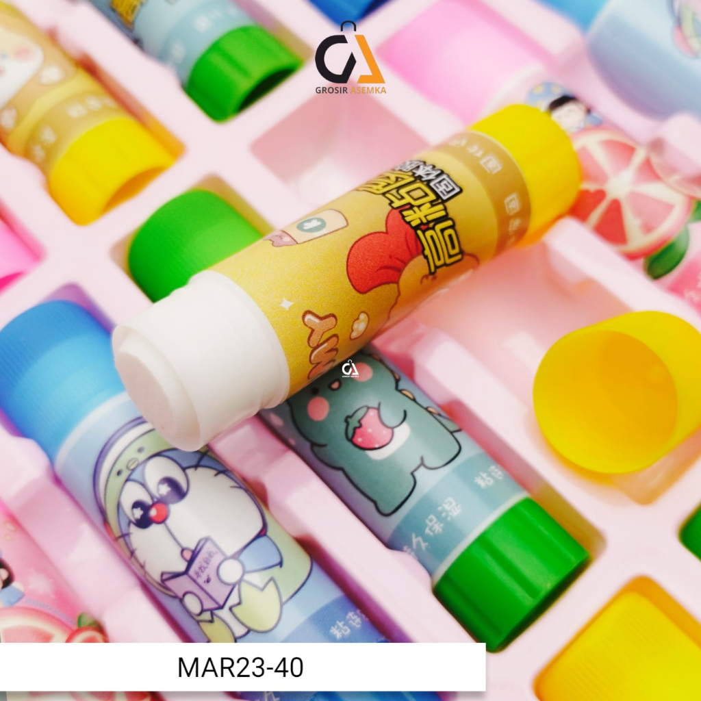 Jual 1PCS Glue Stick Lem Batang / Lem Stik Kecil Motif Kartun Fancy