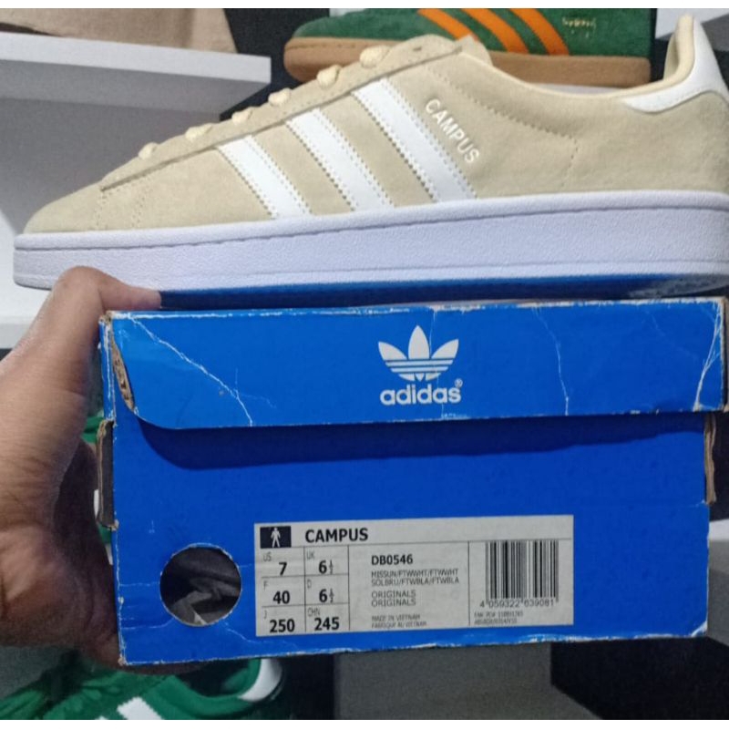 Jual Adidas Campus Suede DB0546 Original Authentic Resmi PT Adidas Indonesia Brand New in Box BNIB Shopee Indonesia