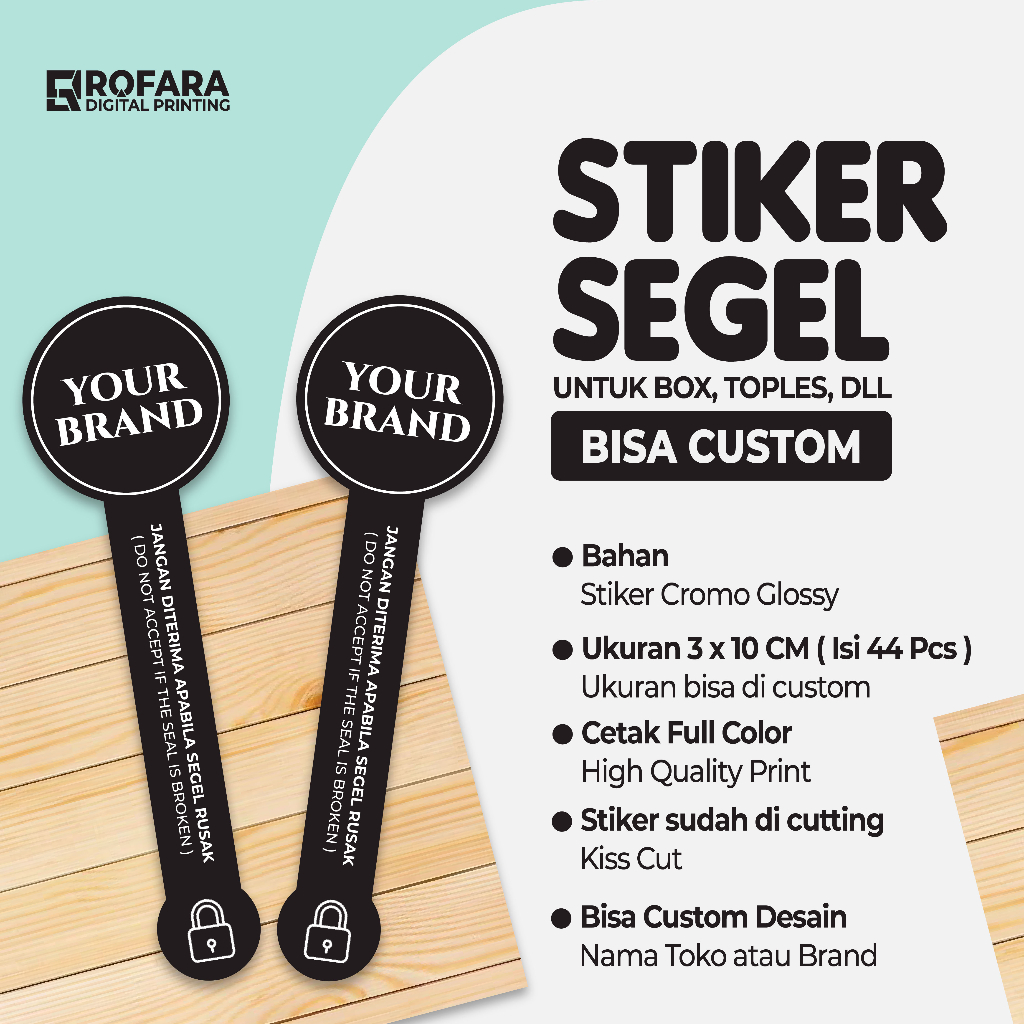 Jual Stiker Segel Stiker Seal Bahan Cromo Isi Pcs Kiss Cut Shopee Indonesia