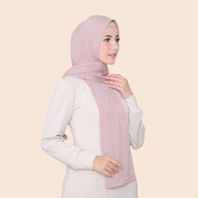 Pinkish Official Anya Instan (Pashmina Instan Oval Bahan Korean Jersey)