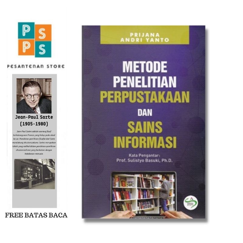 Jual BUKU ORIGINAL Metode Penelitian Perpustakaan Dan Sains Informasi ...