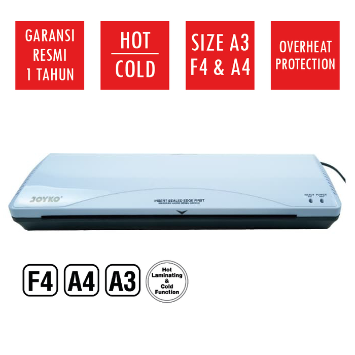 Jual Mesin Laminating Laminasi Laminator A3 F4 A4 Joyko LM03 Shopee