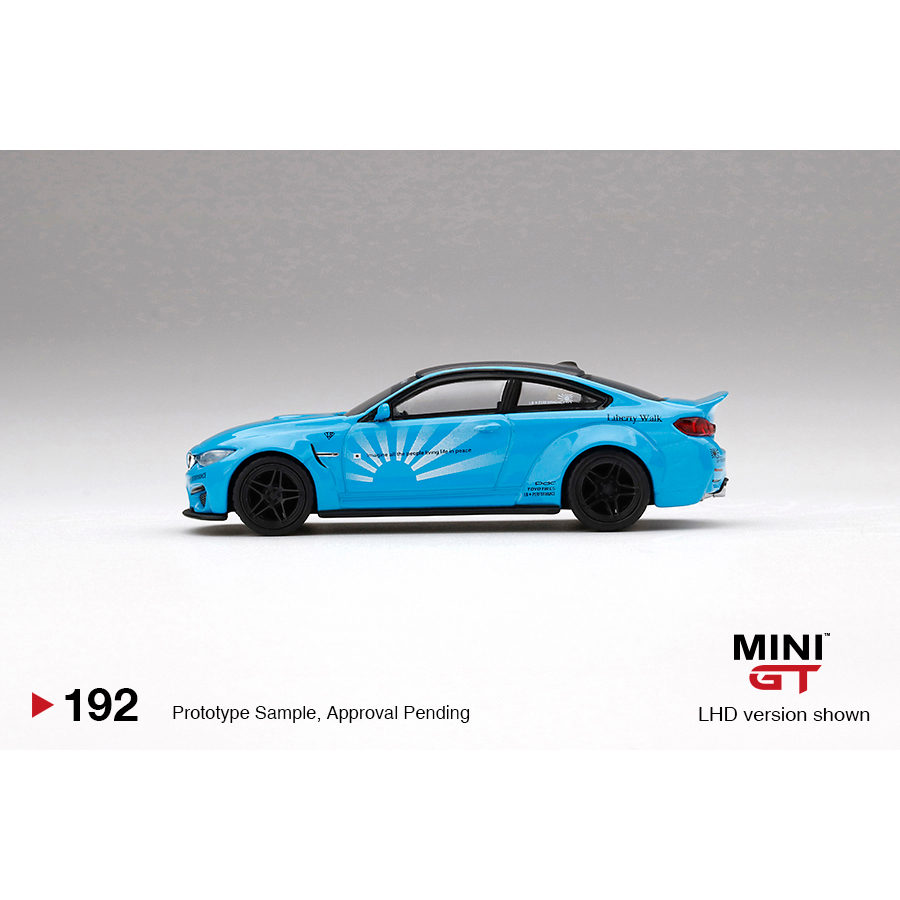 Jual MINI GT 192 / MINIGT BMW M4 LB☆WORKS Baby Blue | Shopee
