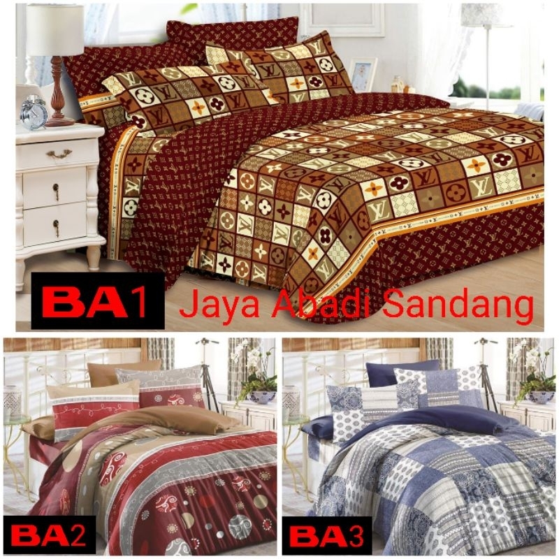 Jual Bedcover Set BONAFIDE Motif ABSTRAK Ukuran King 180 X 200 Terlaris ...