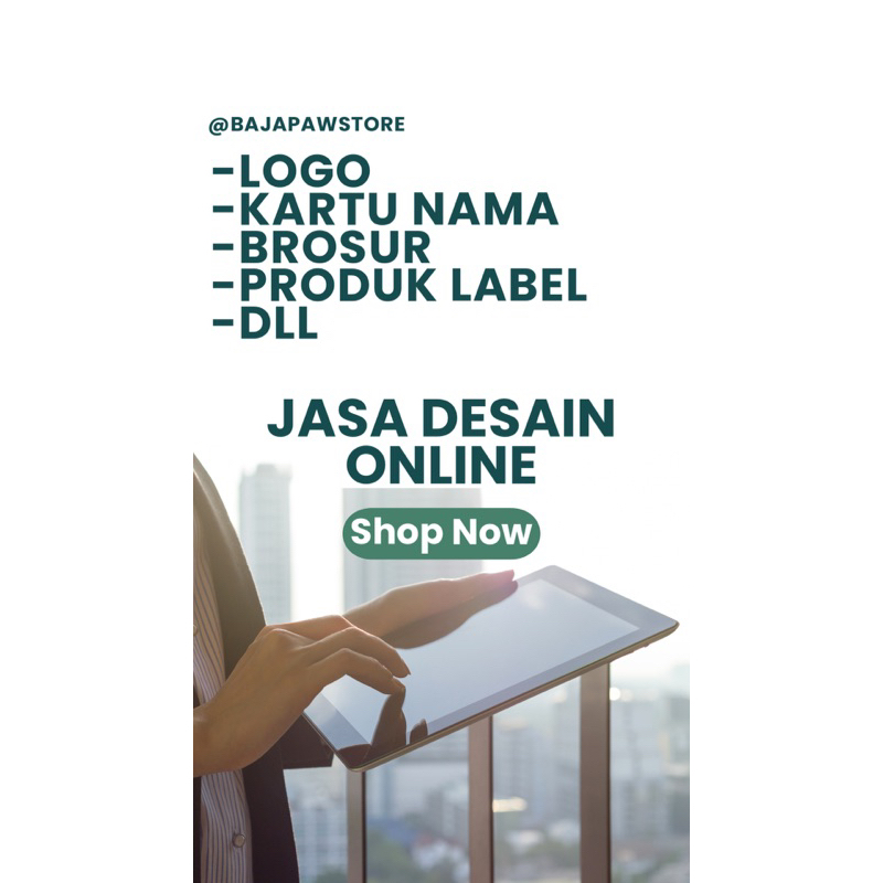 Jual Jasa Desain Logo Brosur Sticker Kartu Nama Dll Shopee Indonesia