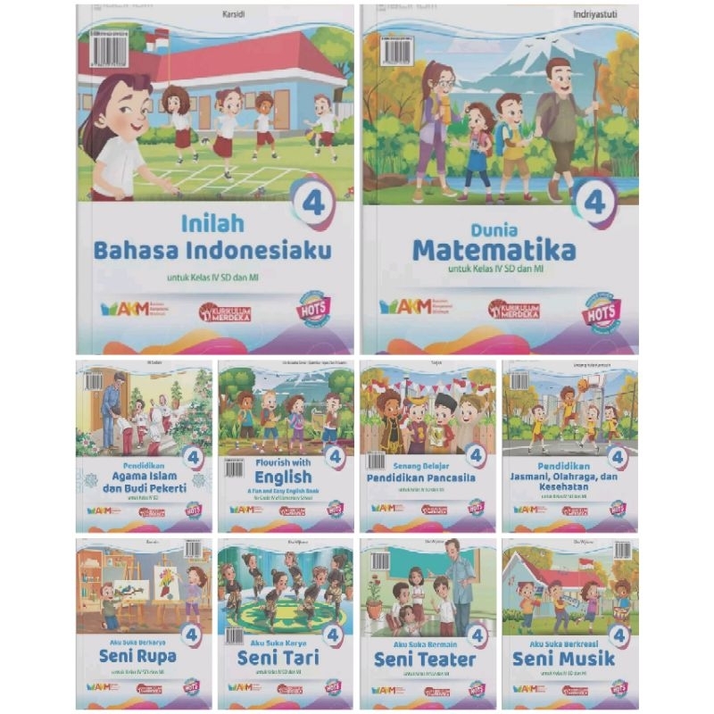 Jual Buku Kurikulum Merdeka Sd Kelas 4 Hots Akm R1 Platinum Tiga Serangkai Shopee Indonesia 