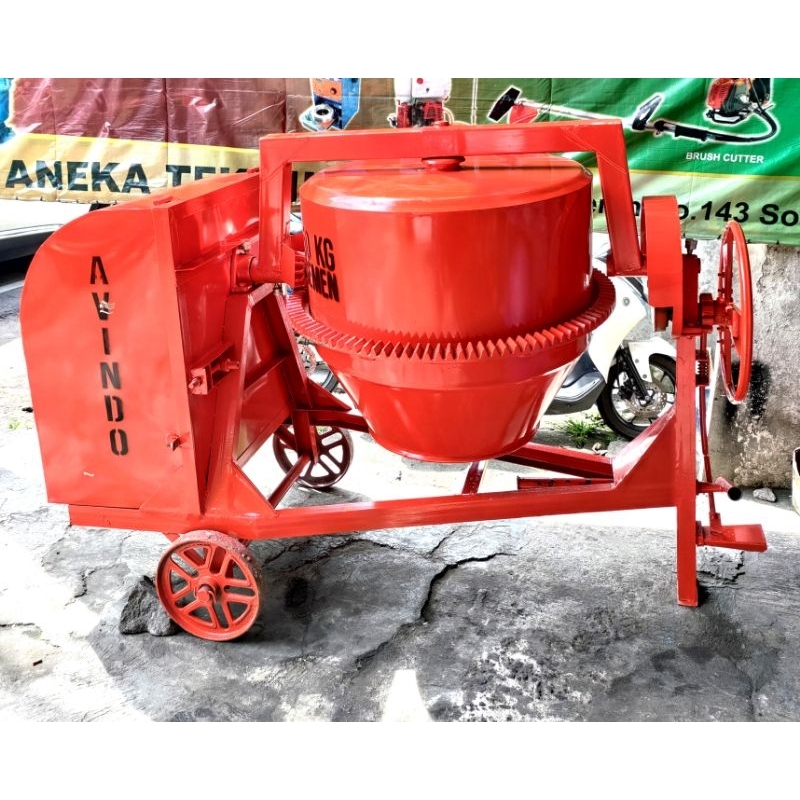 Jual Molen Semen 50kg Concrete Mixer Avindo 50kg Mesin Pengaduk Semen