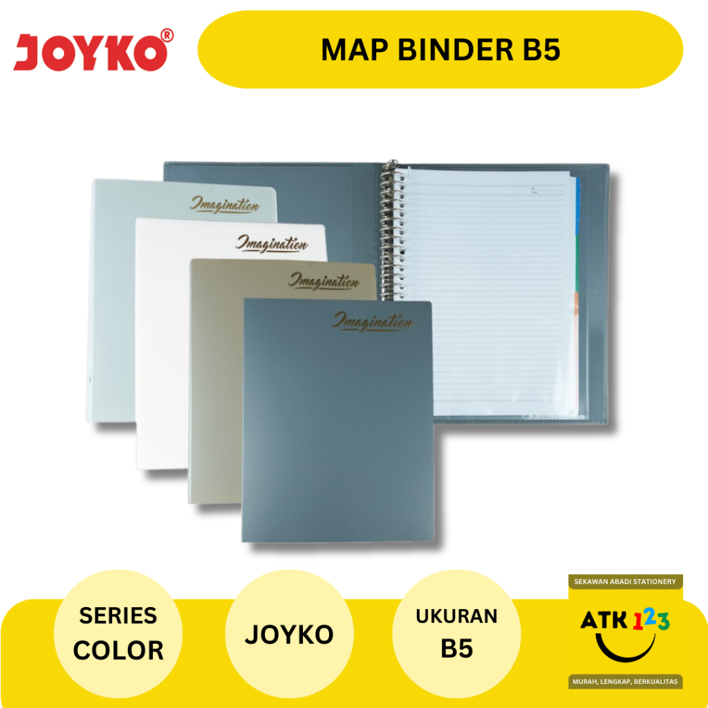 Jual Map Binder / Buku Binder / Binder Kuliah Merk Joyko B5-MHIM-M140 ...