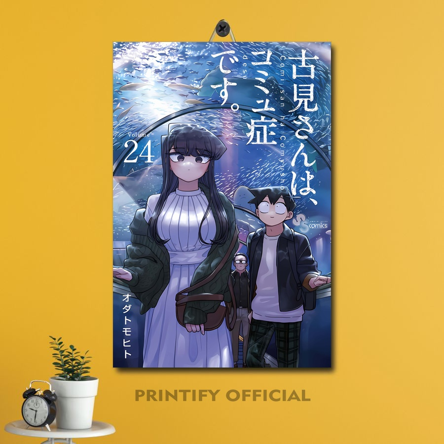 Jual POSTER DINDING AESTHETIC FOTO ANIME WAIFU KOMI SAN WA 20X30