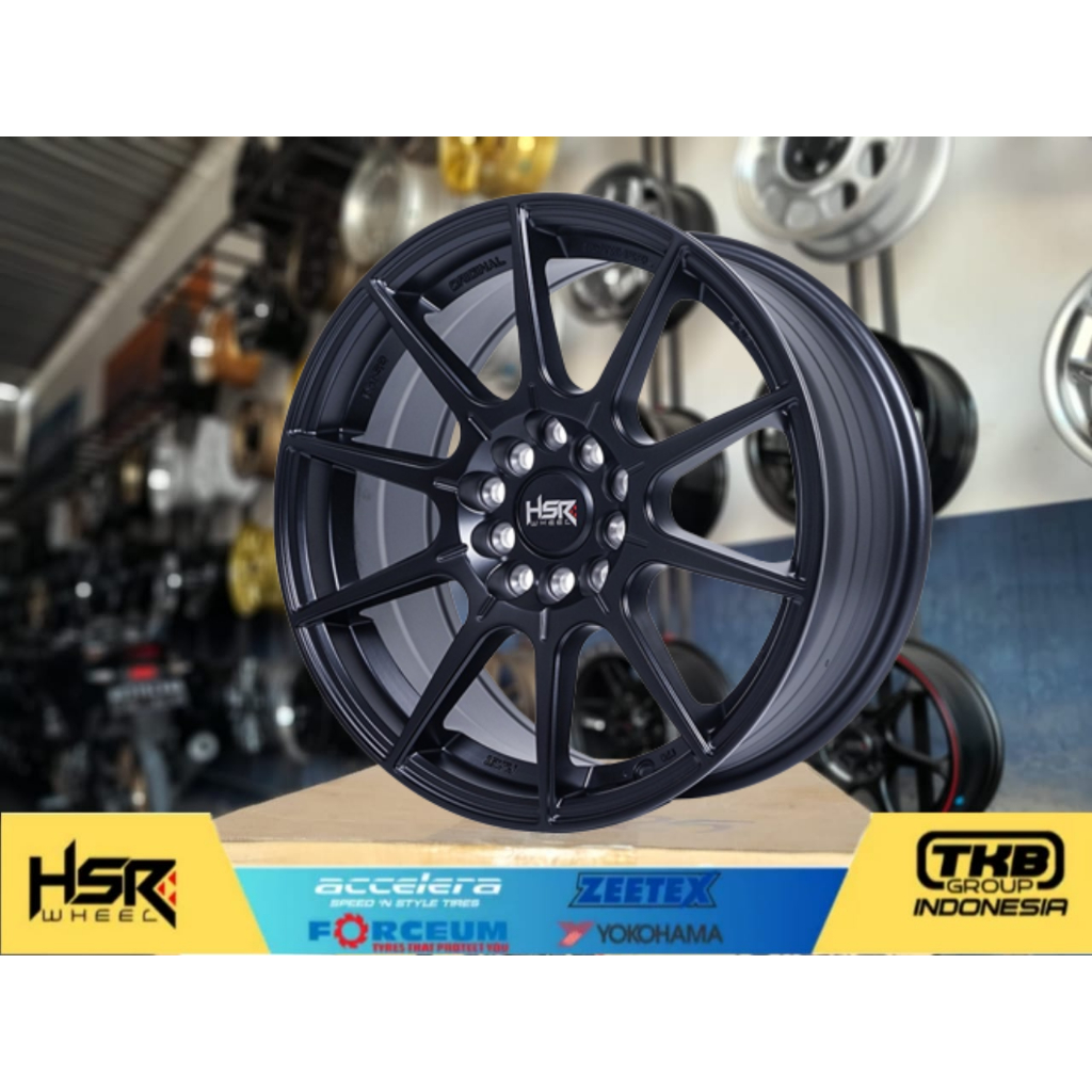 Jual velg innova r16 velg hsr ring 16 rai s2 black untuk sienta xpander ...