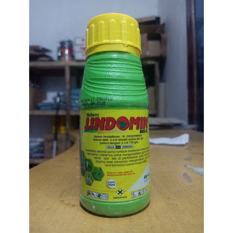 Jual Herbisida Lindomin 865 SL 200 ml - Racun Rumput Selektif Gulma ...