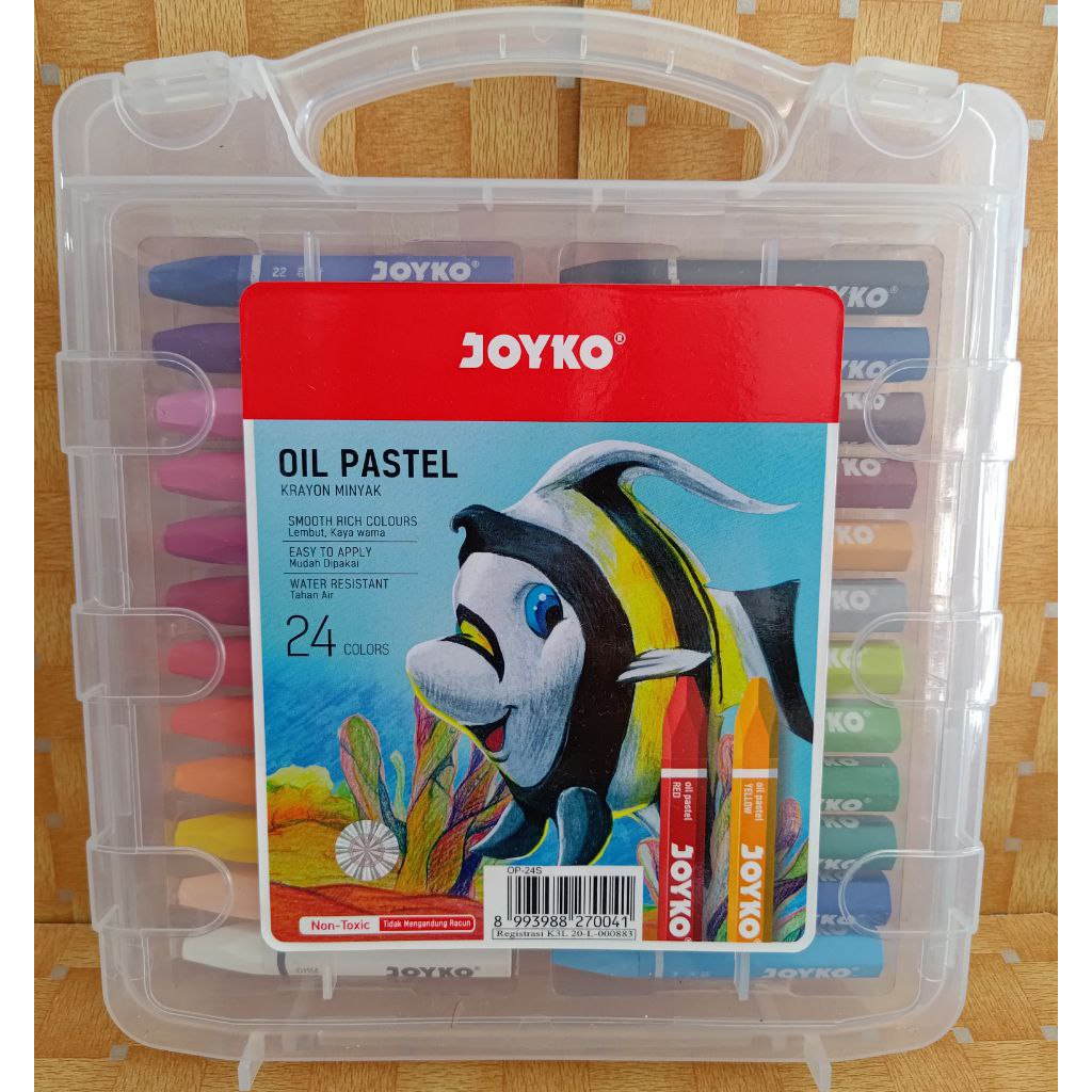 Jual Krayon Joyko 24 Warna / Oil Pastel Joyko / Crayon Joyko OP-24S ...