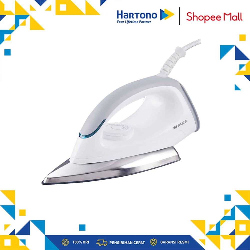 Jual Sharp Setrika Electric Iron Grey EI-N10-GY | Shopee Indonesia
