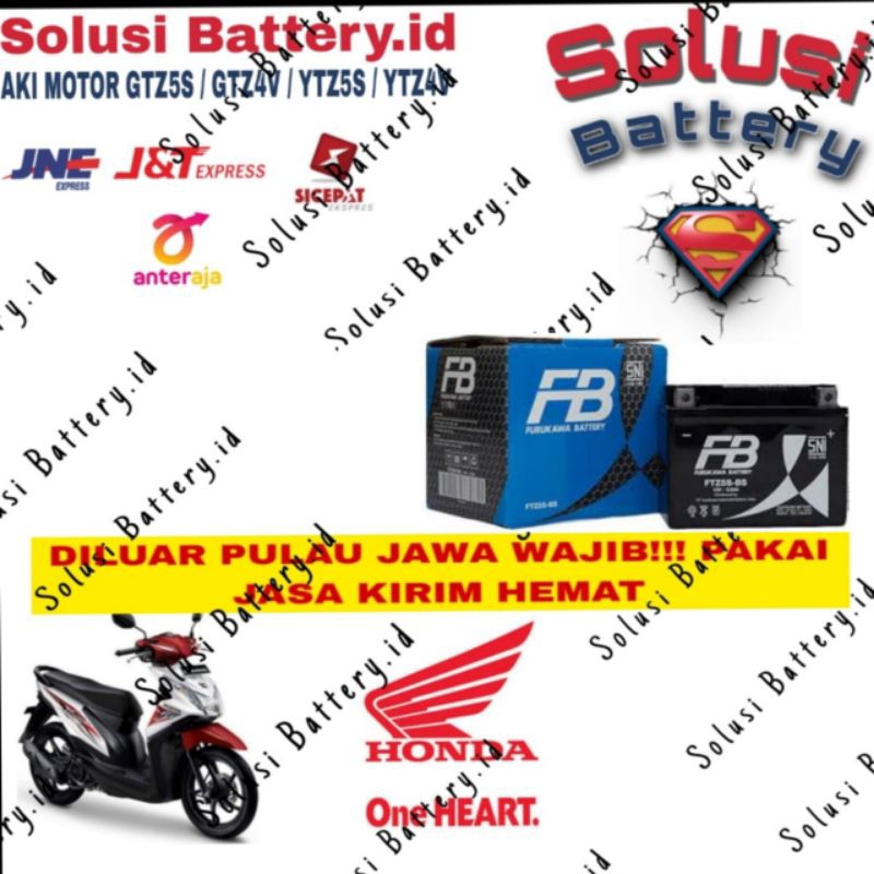 Jual AKI MOTOR FB (GTZ5S) | Shopee Indonesia