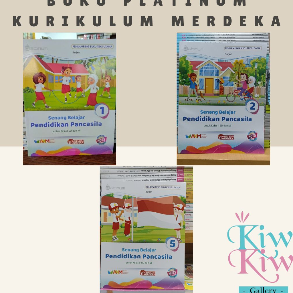 Jual Buku Pendidikan Pancasila Kelas 1, 2, 3, 4, 5, 6 SD/MI Kurikulum ...