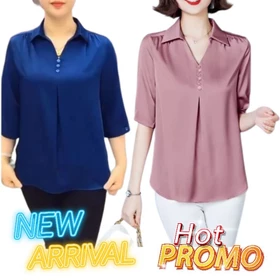 Yohen Baju Wanita Blus Kemeja Model Ivanca Stlye Korea
