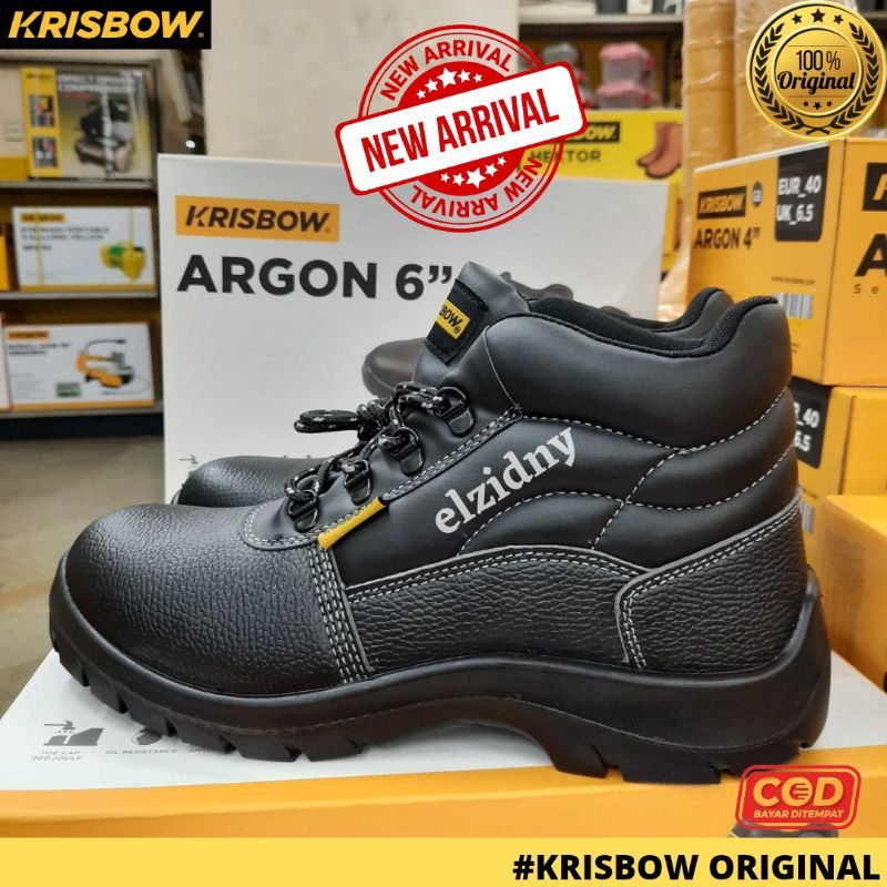 Jual Sepatu Safety Krisbow Argon 6 Original Safety Shoes Krisbow Argon Sepatu Krisbow Ujung