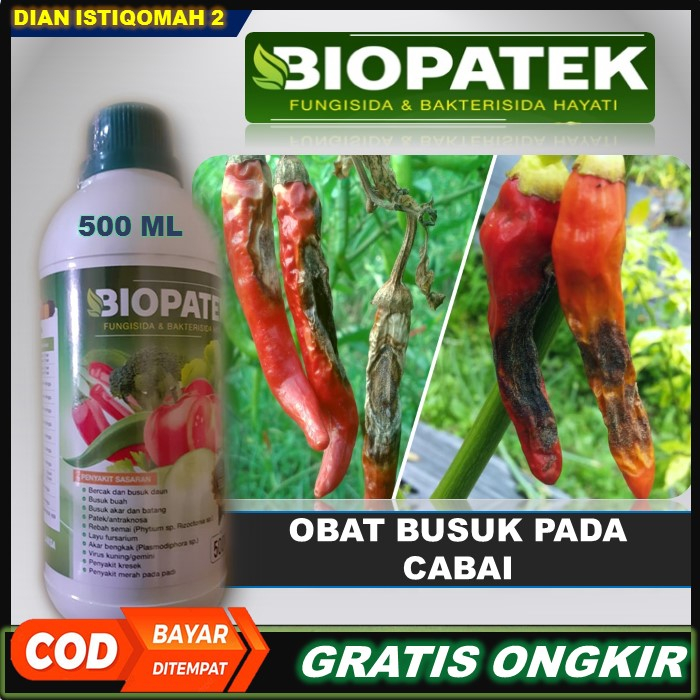 Jual Terbaru Biopatek Fungisida Bakterisida Hayati Pupuk Paling Ampuh Atasi Busuk Tanaman