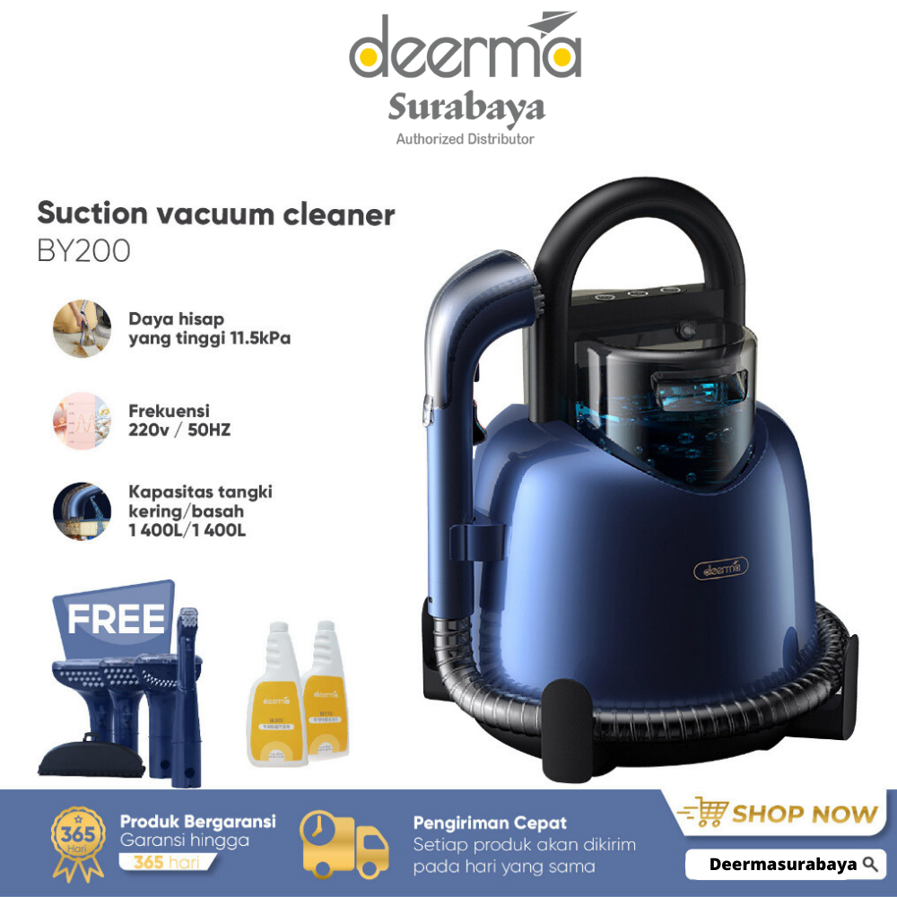 Jual Deerma BY200 Suction Vacuum Cleaner Penyedot debu fabric cleaning machine Vacuum sofa dan