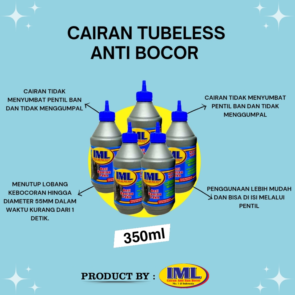 Jual IML CAIRAN TUBLES ANTI BAN BOCOR CAIRAN TUBELESS ANTI RANJAU ...