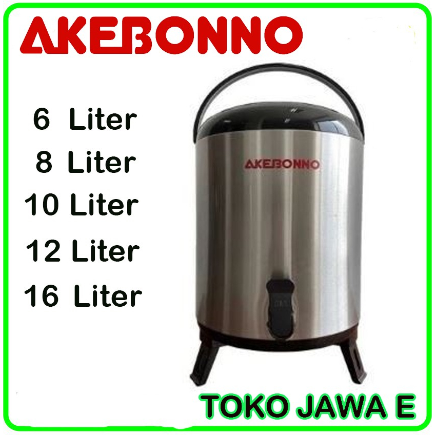 Jual Water Jug Akebonno Termos Air Akebonno Single Tank 1 Kran 6 Liter Shopee Indonesia 2607