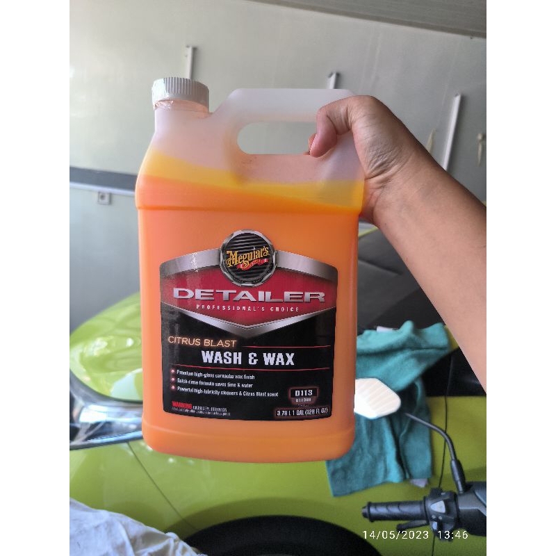 Meguiars D113 Citrus Blast Wash and Wax 5 Gallon