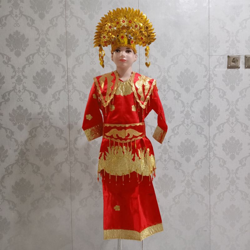Jual Baju adat anak/baju adat minang dengan sunting | Shopee Indonesia