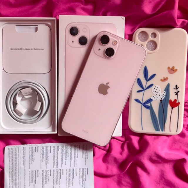 Jual iPhone 13 128Gb iBox second Pink garansi januari 2024 | Shopee