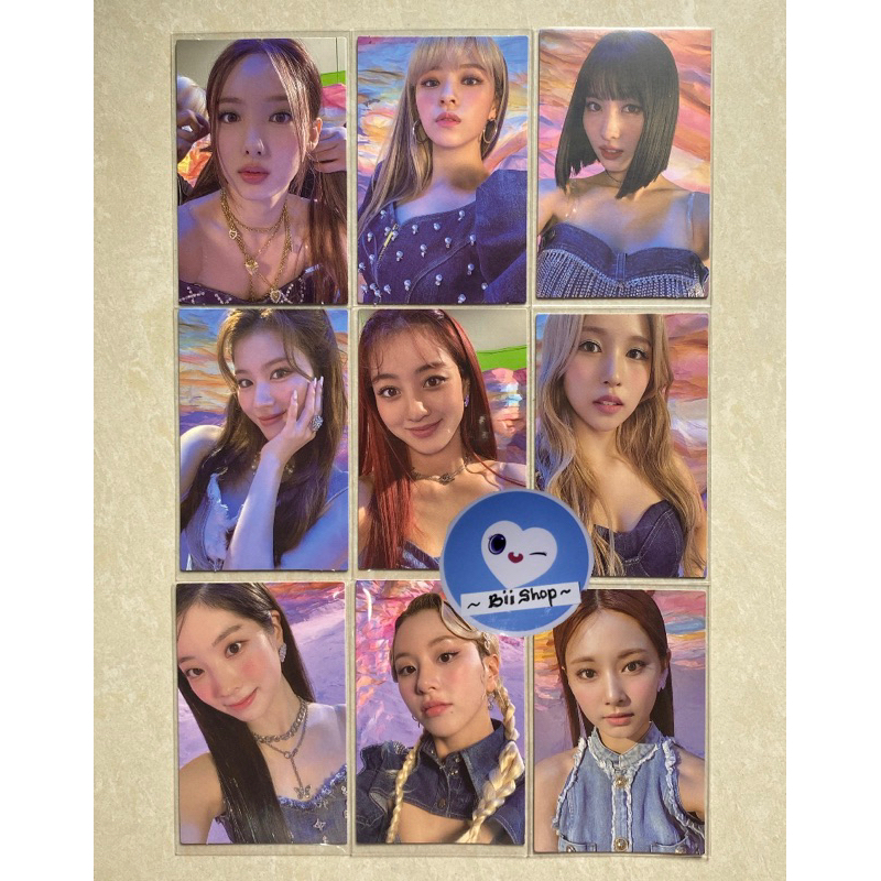Jual [ OFFICIAL ] TWICE I CAN'T STOP ME PHOTOCARD | Shopee Indonesia