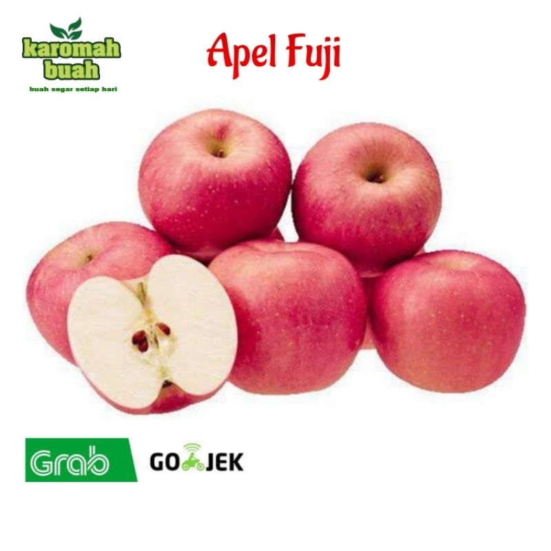 Jual Buah Apel Fuji Premium 1 Kg / Apel Merah Manis & Segar ( Karomah ...
