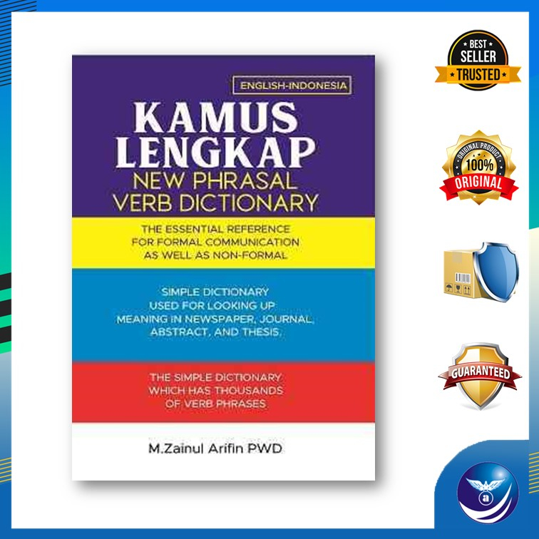 Jual Kamus Lengkap New Phrasal Verb Dictionary (English Indonesia