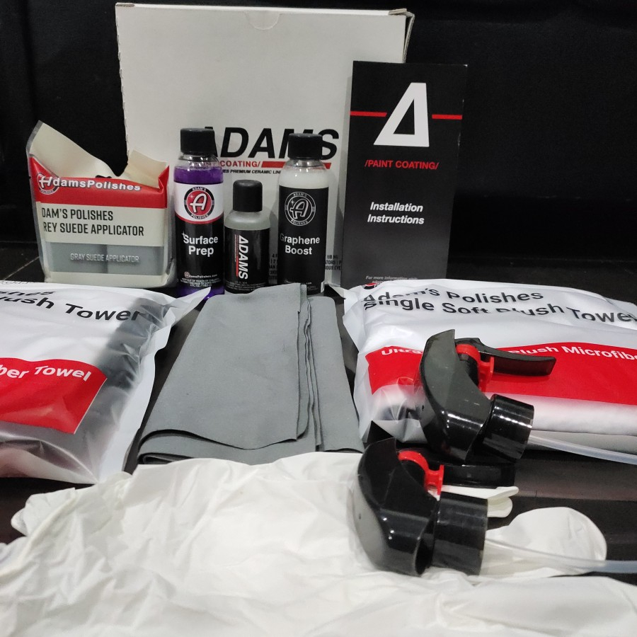 Jual Ceramic Coating Adams - Adam's UV Ceramic Paint Coating - Kit ...