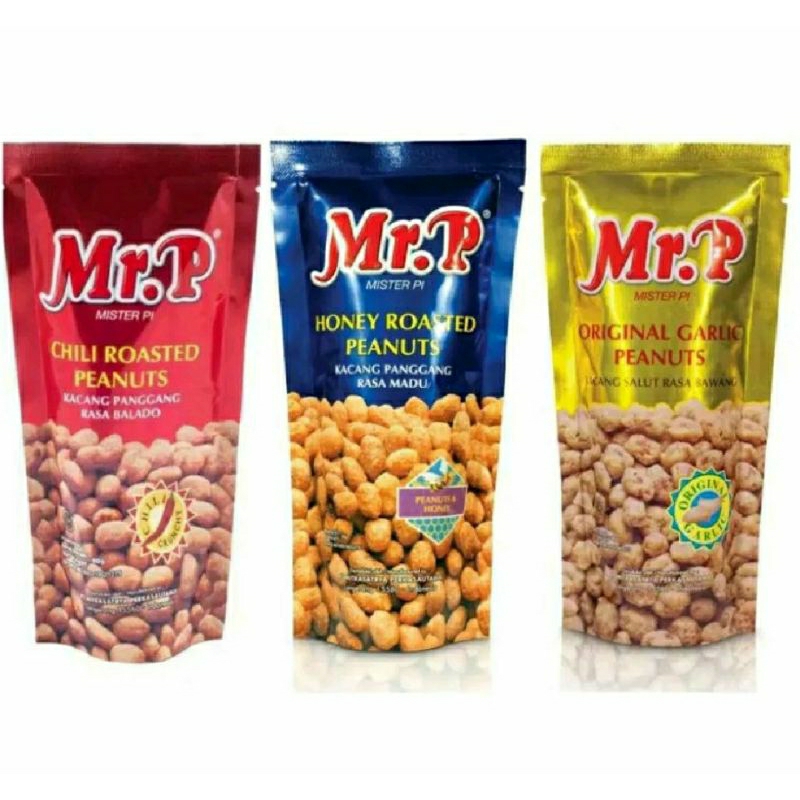 Jual Mr P Kacang Kacang Madu Spicy Bawang 80g Shopee Indonesia