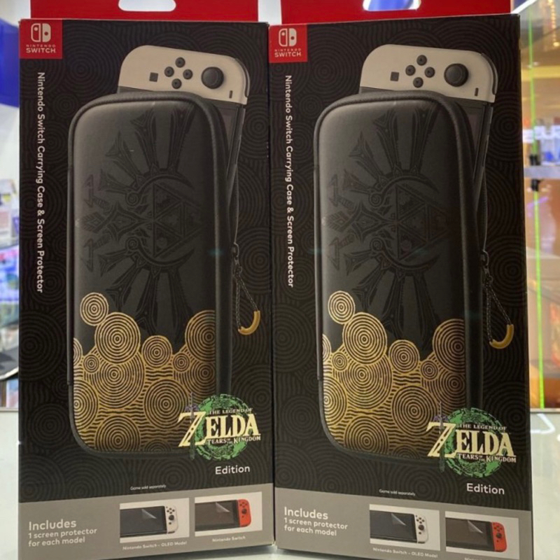 Jual Nintendo Switch Oled Carrying Case Zelda Totk Edition | Shopee ...