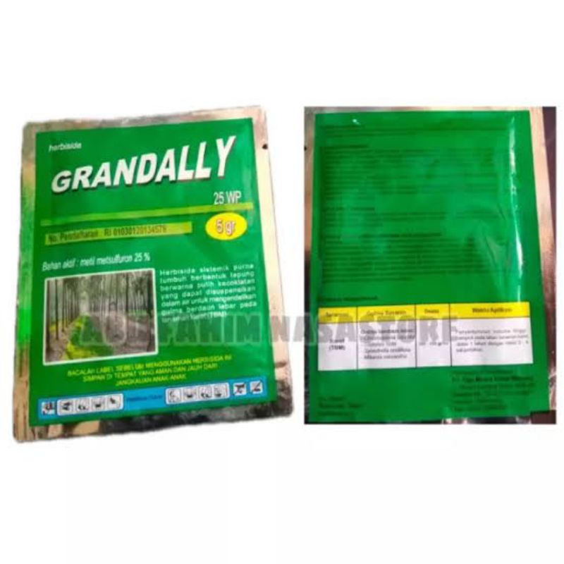 Jual Herbisida Grandally 25wp 5gr | Shopee Indonesia